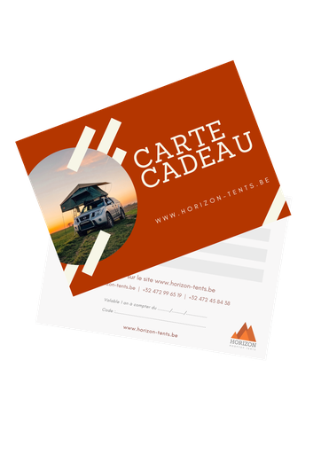 Carte-cadeau : e-shop et locations